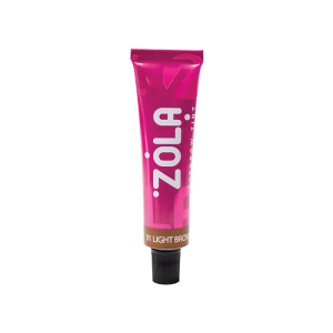 ZOLA Krāsa uzacīm ar kolagēnu LIGHT BROWN 15ml