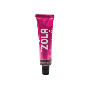 ZOLA Krāsa uzacīm ar kolagēnu DARK BROWN 15ml