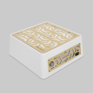 ULKA Putekļu savācējs Manikīram PREMIUM Balts ar Zelta resti