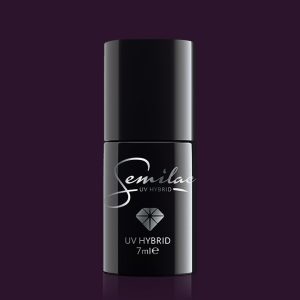 100 UV Hybrid Semilac Black Purple 7ml
