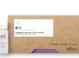 KAARAL K05 DANDRUFF AND OILY SCALP Losjons, lai atjaunotu tauku dziedzeru sekrēcijas normalizācijai, 10ml x 12