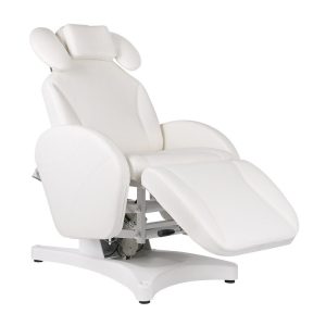 Skropstu pieaudzēšanas meistaru elektriskais krēsls Balts