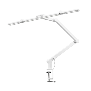 Galda LED lampa Glow L03, Balta