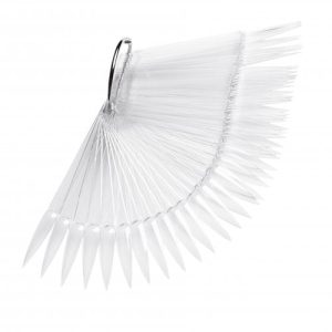 KODI Nagu tipsi Stileto formas, 50gb.(caurspidīgie)