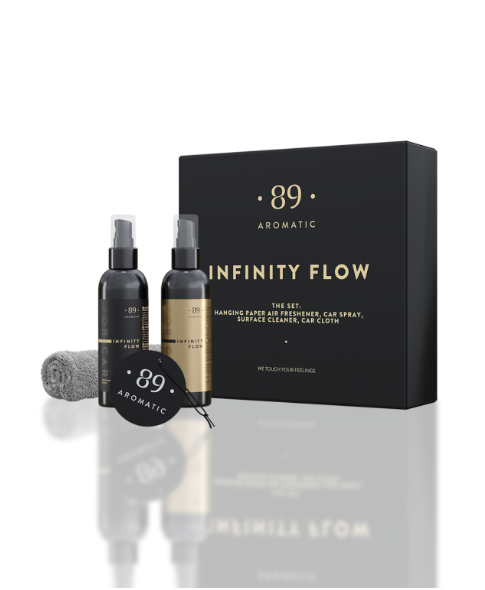 AROMATIC 89 Auto kopšanas komplekts, Infinity Flow (Austrumnieciski-Ziedu Aromāts)