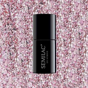 293 UV Hybrid Semilac Rose Gold Shimmer 7ml