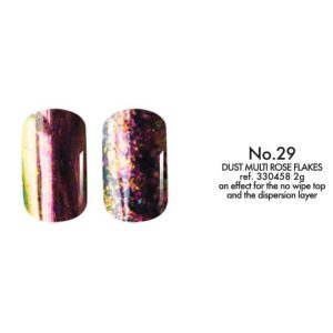 29 Multi Rose Flakes