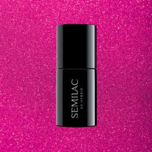 348 UV Hybrid Semilac Charming Ruby Glitter 7ml