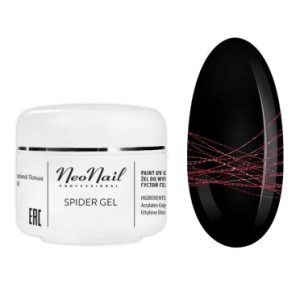 7262 Neonail Spider Gel Red 5 g
