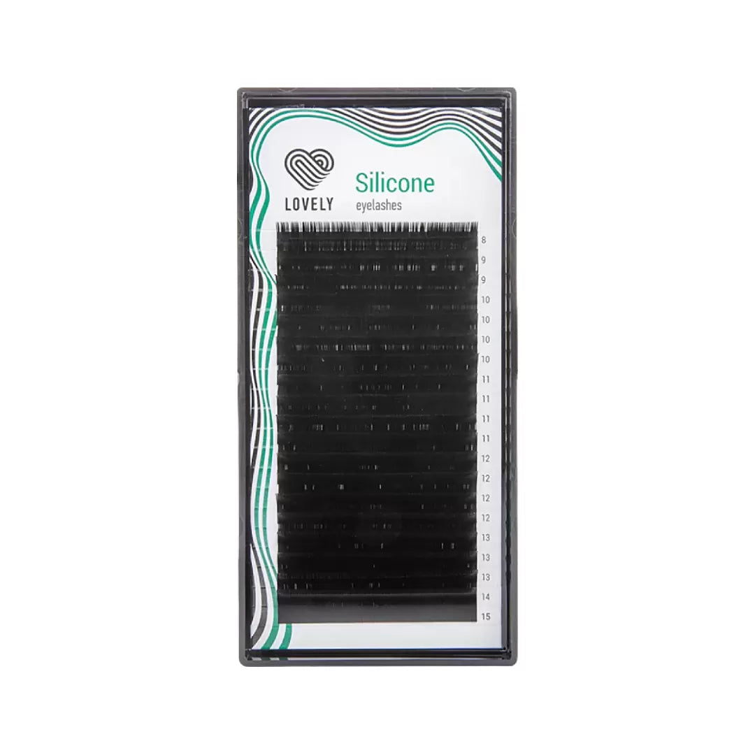 LOVELY Silicone skropstas D/0.07 x 11mm, 16 rindas