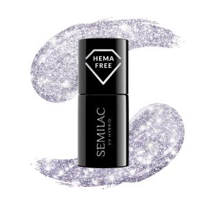 461 UV Hybrid Semilac Hollywood Silver 7ml