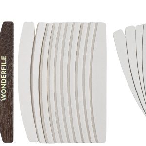 Wonderfile vīļu manikīra komplekts ar 162x24 koka pamatni