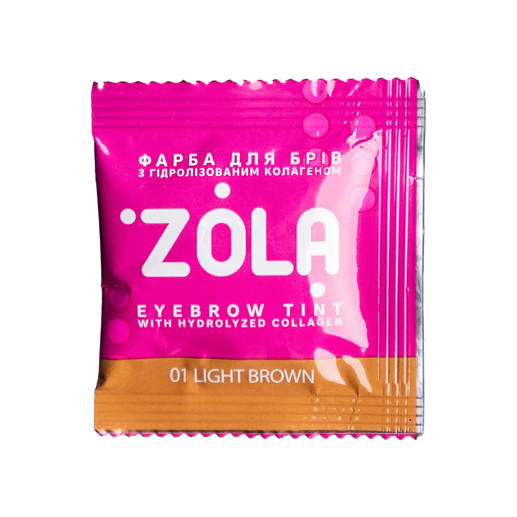 ZOLA Krāsa uzacīm LIGHT BROWN 5ml