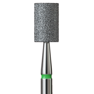 IQ NAILS Dimanta frēze Cilindrs zaļš 050 [110.534.050]
