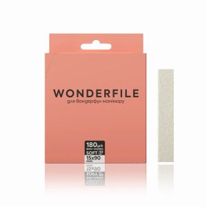 Wonderfile Maināms fails 180gr Soft 15x90mm uz putu pamata (vīlei 130x15mm) 50gb