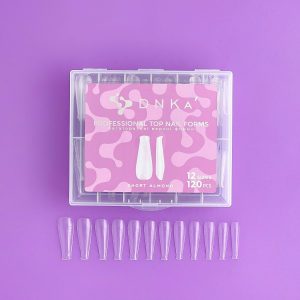 DNKa' Top Nail Forms Short Almond,120pcs