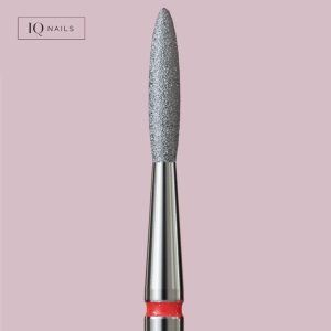 IQ NAILS Dimanta frēze Liesma 023 sarkana [243R.514.023]