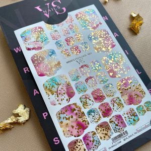 VS NAILS Pedicure Wraps Nr.83