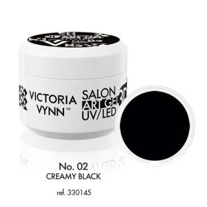 02 Creamy Black ART GEL 3D