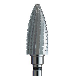 IQ NAILS Cietkausējuma (Karbīda) frēze noņemšanai melna 060 [275.216.060]