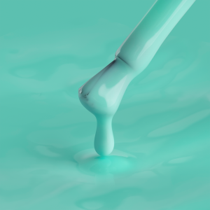 KODI Color Rubber Base Gel, Mint 7 ml