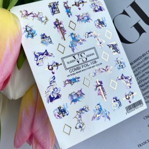 VS NAILS Sliders Combi Foil Nr.108