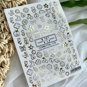 VS NAILS Sliders Combi Foil Nr.118