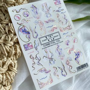 VS NAILS Sliders Combi Foil Nr.122