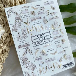 VS NAILS Sliders Combi Foil Nr.123