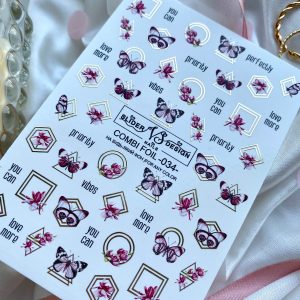 VS NAILS Sliders Combi Foil Nr.34