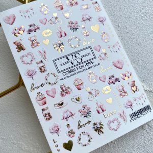 VS NAILS Sliders Combi Foil Nr.95