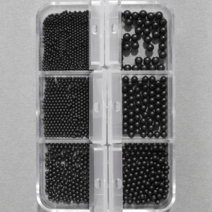 KODI Nagu dizaina pērlītes, melns