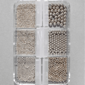 KODI Nagu dizaina pērlītes, gaiši pelēks