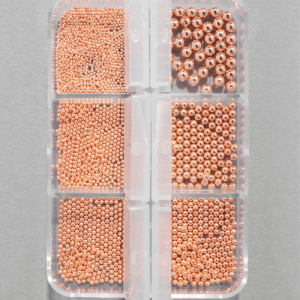 KODI Nagu dizaina pērlītes, rose gold