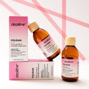 Depileve FOLISAN ieaugšanas un iekaisumu novēršanai līdzeklis 150 ml