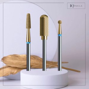 IQ NAILS 3-uzgaļu Home Spa Gold komplekts [IQN PACKIET 2]