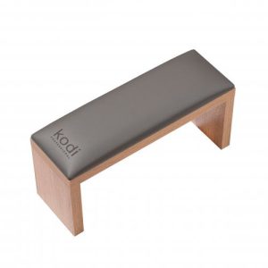 KODI Roku balsts manikīram uz brūnām kājām, krāsa Grey