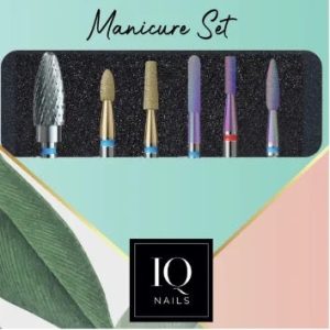 IQ NAILS 6-uzgaļu EXPERT PRO komplekts [IQN SET MANI 13]