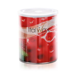 ItalWax CLASSIC Mīkstais vasks bundžā - STRAWBERRY 800 ml