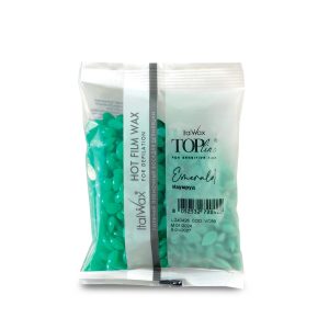 ItalWax TOPline Karsts plēves vasks granulās - EMERALD 100 g