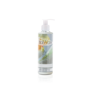 ItalWax AFTER WAX EMULTION Pēc depilācijas procedūras emulsija ar Balto orhideju 250 ml