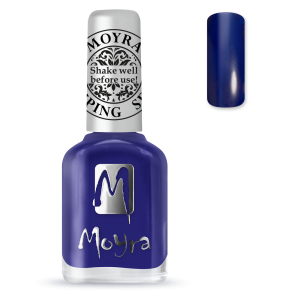 Moyra Stamping nagu laka Nr. SP05 Zilā