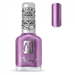 Moyra Stamping nagu laka Nr. SP28 Chrome Purple