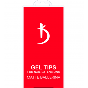 KODI Gēla tipši nagu pieaudzēšanai MATTE BALLERINA 240gab.