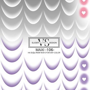VS NAILS Sliders Maxi Nr.106