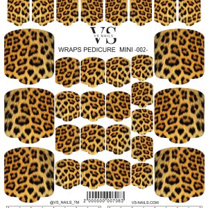 VS NAILS Pedicure Miniwraps Nr.2