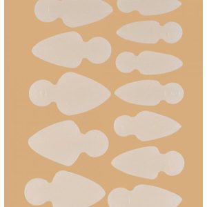 KODI Silikona nagu formas franču dizainam SHORT OVAL (12 gab.)