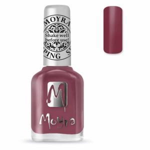 Moyra Stamping nagu laka Nr. SP38 Cashemere Bordeaux