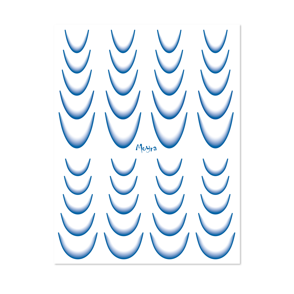 MOYRA ūdens pārneses uzlīme Nr.10 Ombre