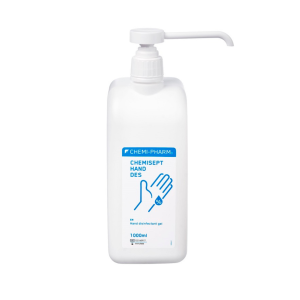CHEMISEPT HAND DES roku dezinfekcijas gēls 1000 ml, ar izsmidzinātāju